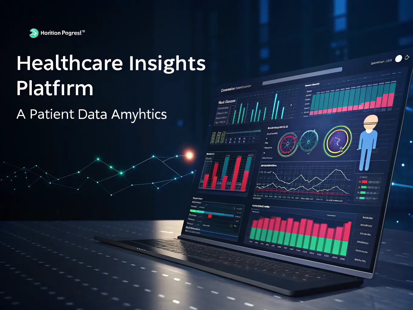 A visual representation of 3sixtyfive's data analytics dashboard, highlighting key metrics and insights into clinic performance.